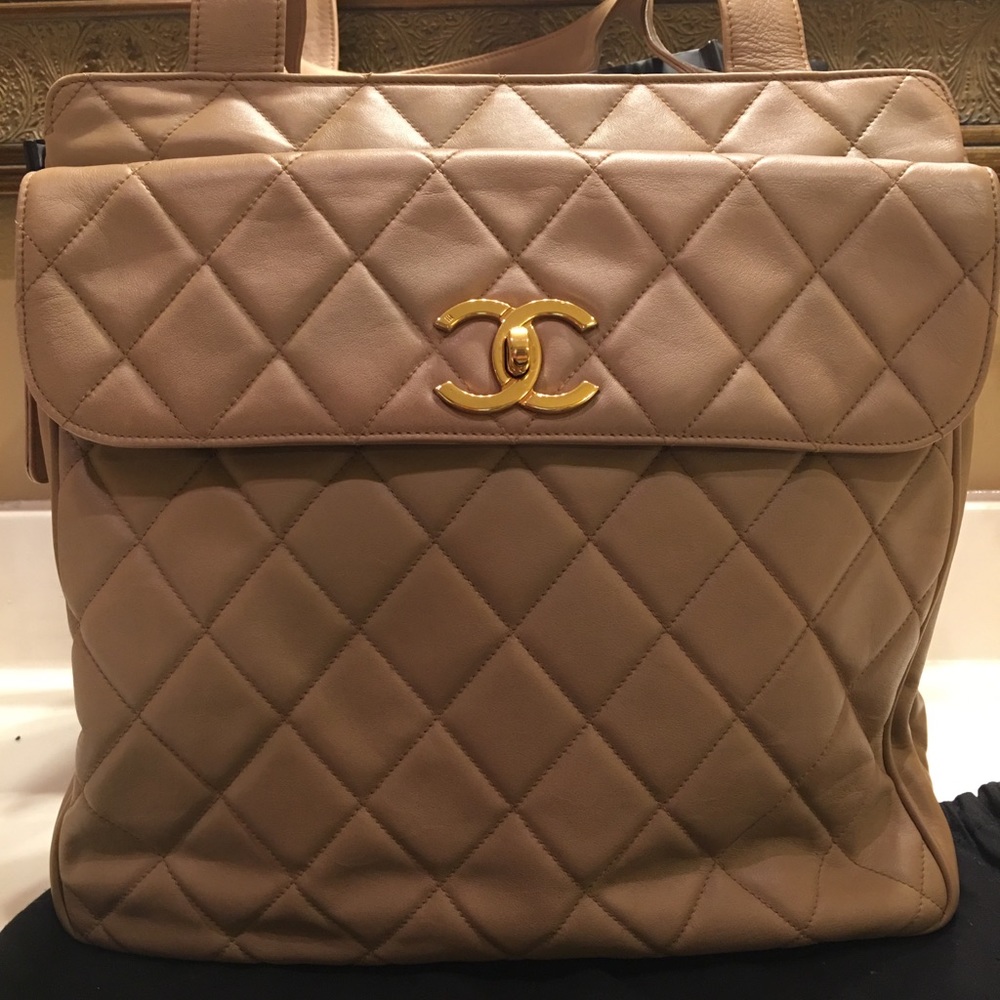 Chanel Lambskin Leather Handbag